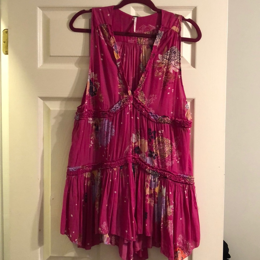 Free People Long Tunic Tank